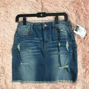 Denim skirt